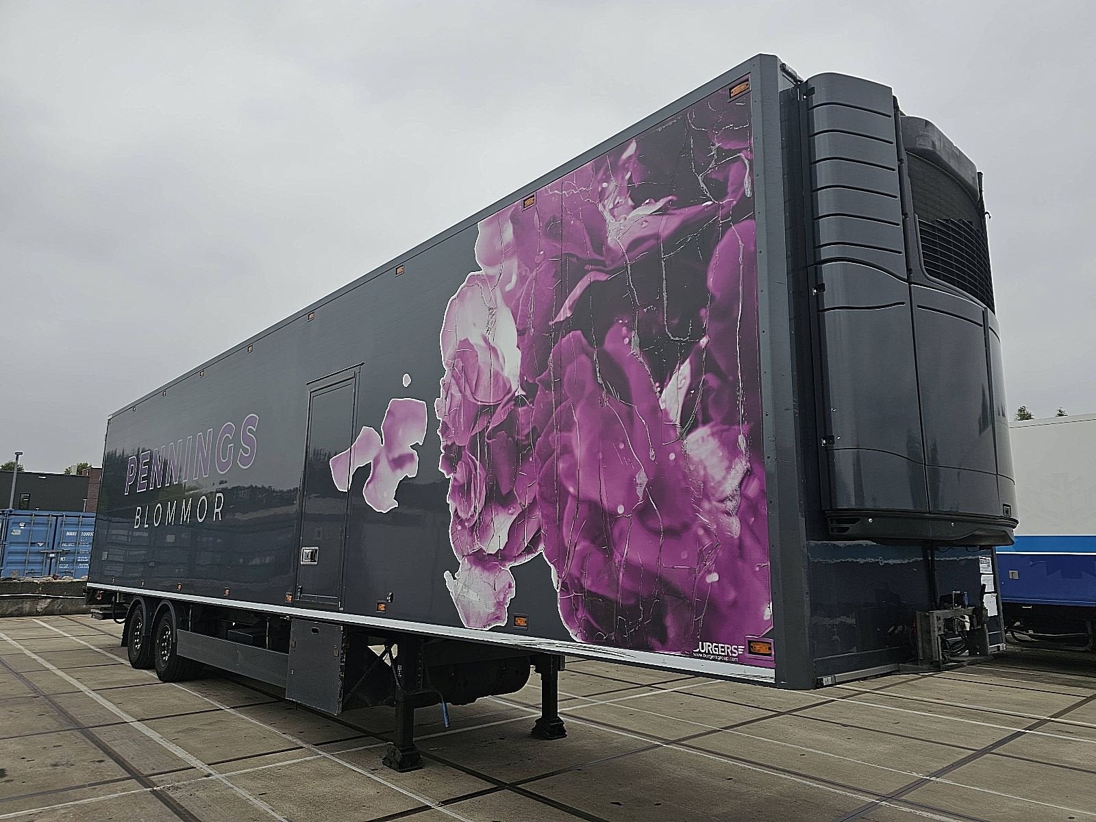 TRACON BURGERS BLOEMEN blumen flowers lbw!, Auto's, Overige kleuren, Bedrijf, Aanhangers en Opleggers, Te koop