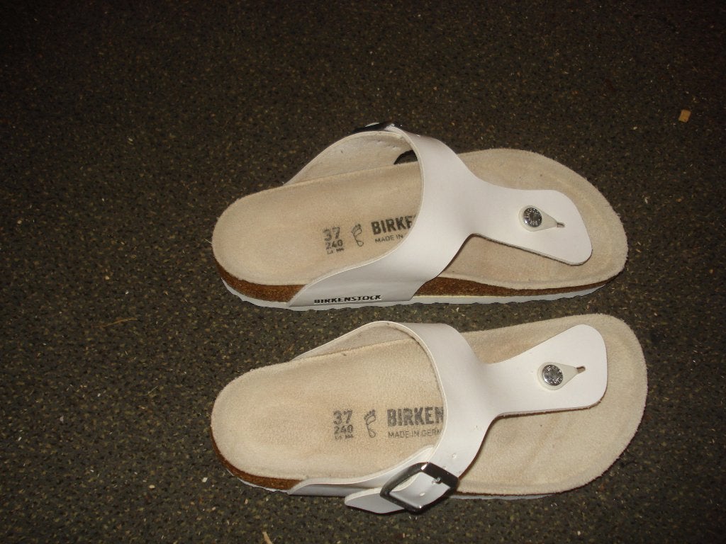 BIRKENSTOCK RAMSES WIT 37 NU GEEN VERZENDKOSTEN PER POST, Slippers, Verzenden, Wit, Nieuw