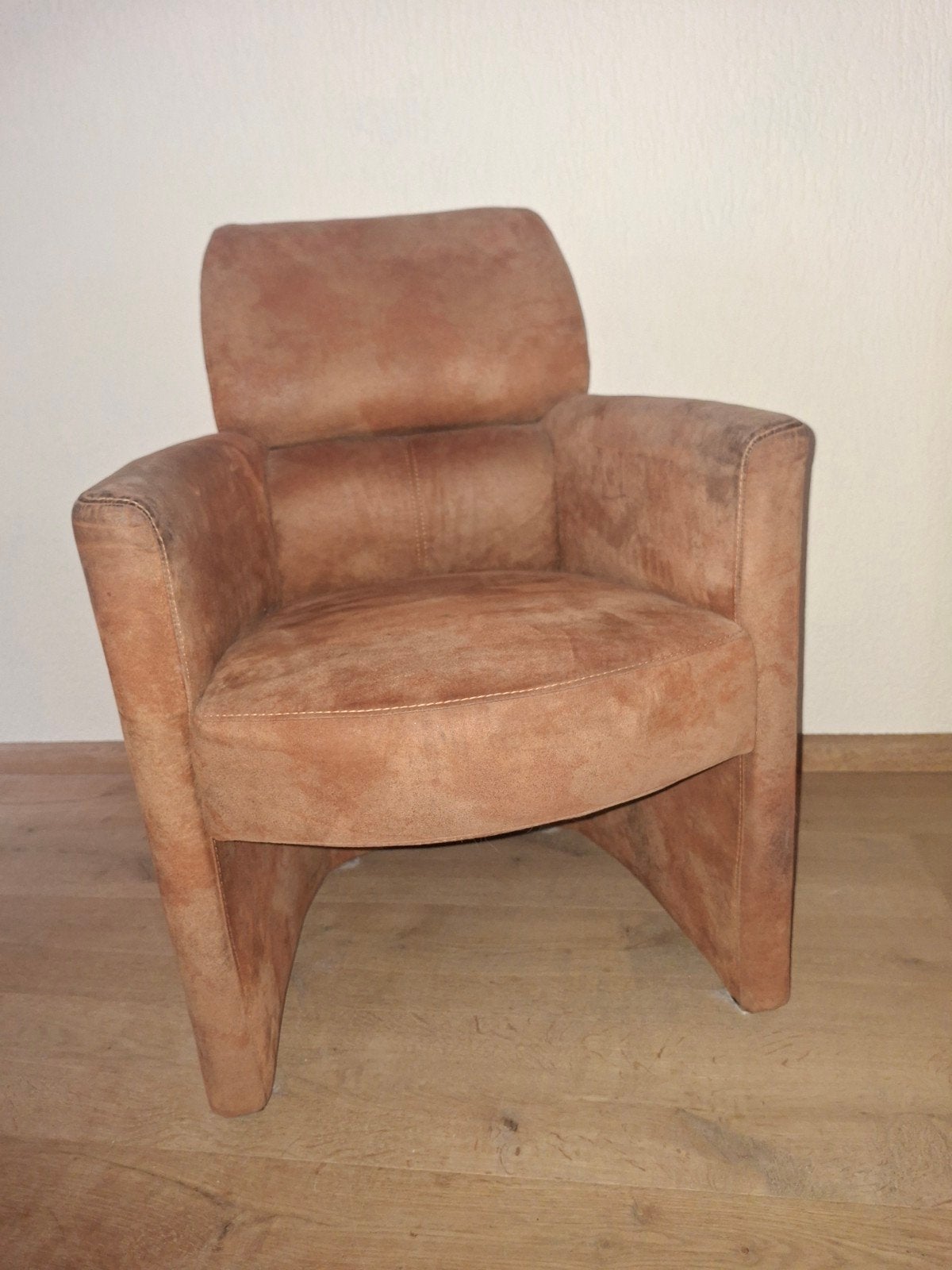 Set van 4 comfortabele eetkamerstoelen, Ophalen, Modern, Comfortabel, Gebruikt, Bruin