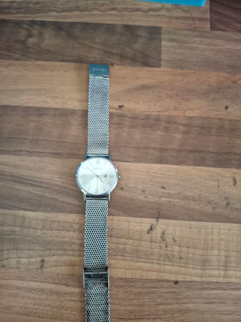Mooi zinzi horloge, Sieraden, Tassen en Uiterlijk, Horloges | Dames, Overige merken, Staal, Gebruikt, Staal