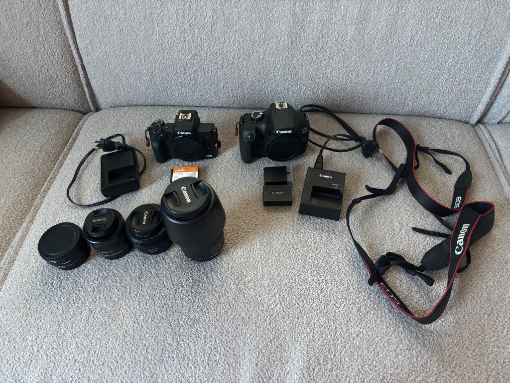 Canon camera, Ophalen, Gebruikt, Lensdop, 24 megapixels