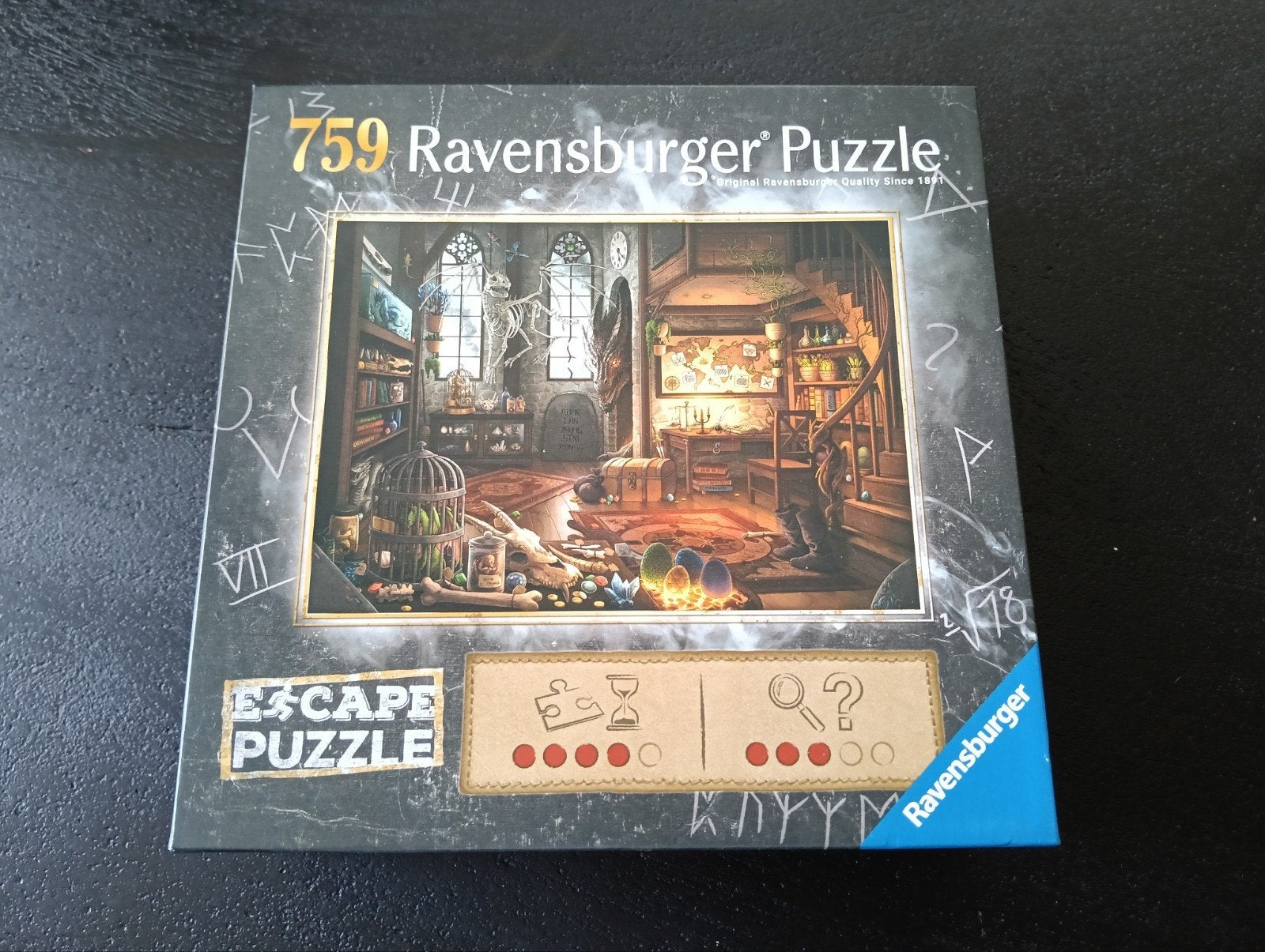 Ravensburger Escape Puzzle 759 stukjes - Zo goed als nieuw, Ophalen of Verzenden, 500 t/m 1500 stukjes, Zo goed als nieuw, Legpuzzel