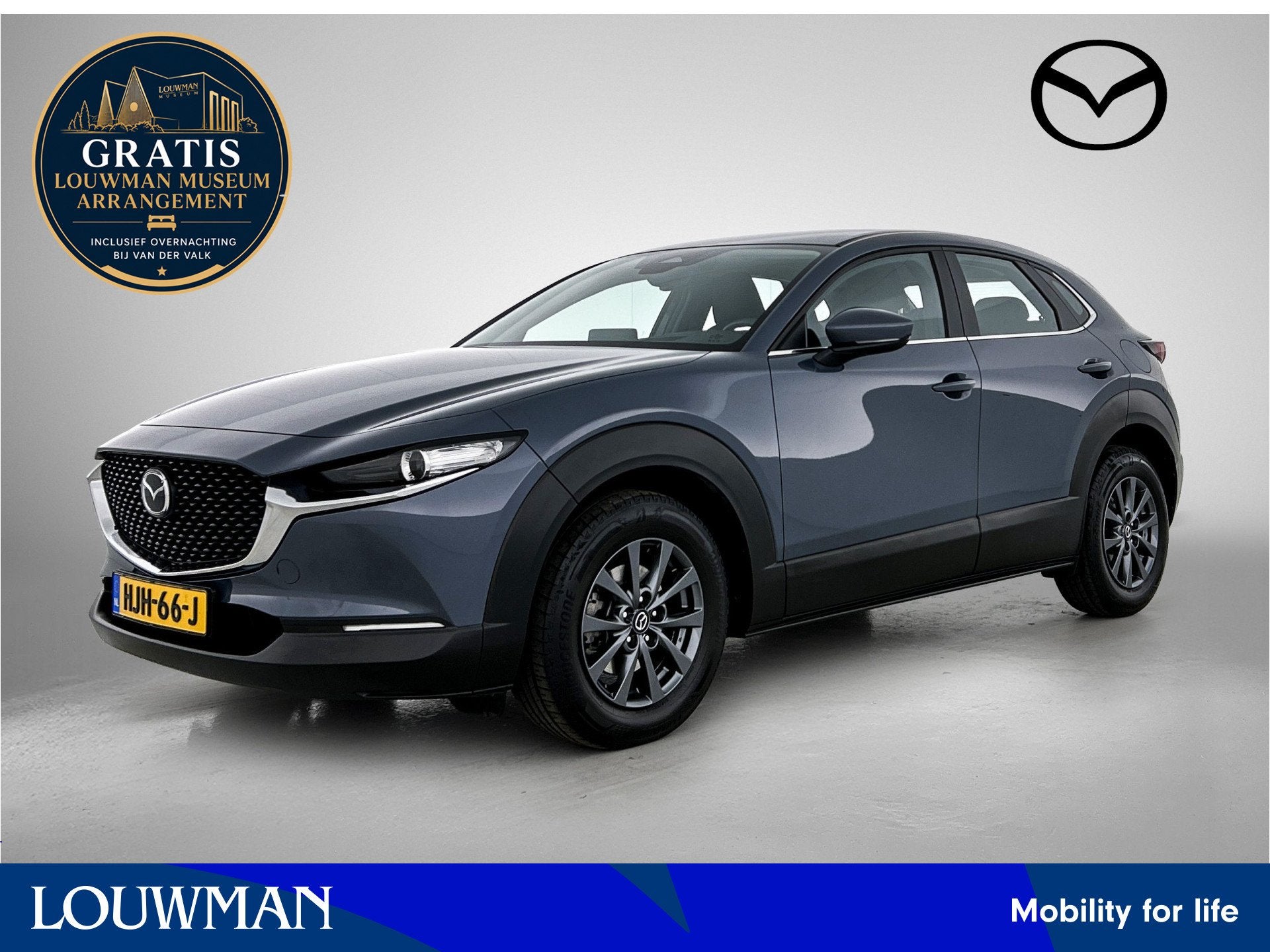 Mazda CX-30 2.5 e-SkyActiv-G M Hybrid Prime-line | Camera |, 12 maanden, 4 cilinders, 1384 kg, Origineel Nederlands
