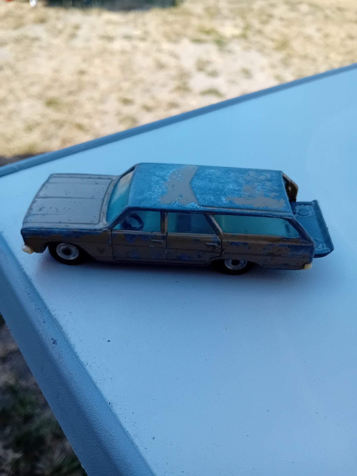 Oude speelgoedauto - Chevelle Station Wagon - Gama, Ophalen of Verzenden, Gebruikt, Auto, Gama