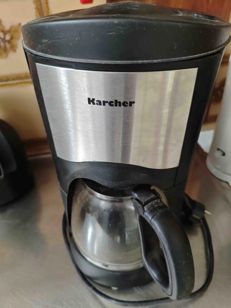 Karcher Koffiezetapparaat - 12 kopjes, Gebruikt, 10 kopjes of meer, Koffiemachine, Gemalen koffie
