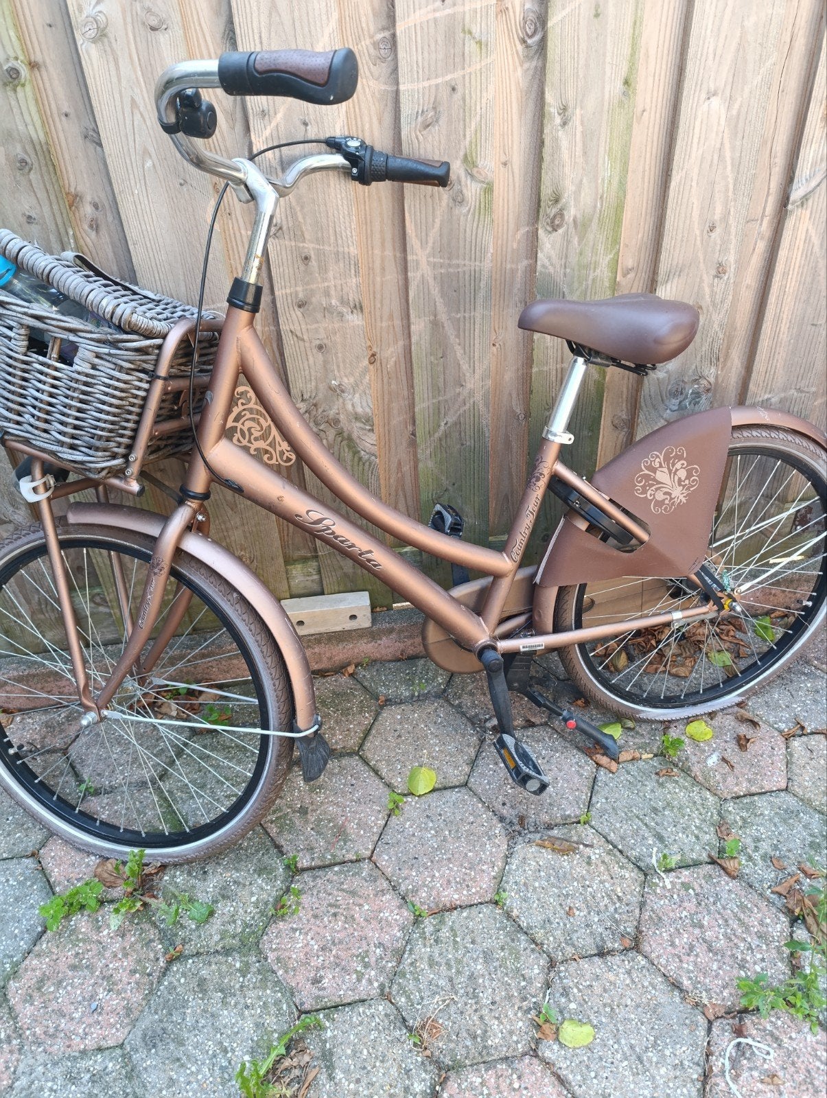 Sparta damesfiets met mand en lage instap, Sparta, Velgrem, Ophalen of Verzenden, 50 tot 53 cm