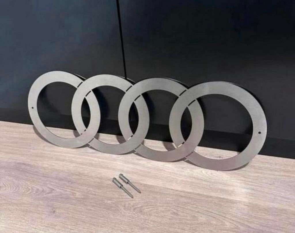 AUDI BORD INOX/RVS 70X25, Ophalen of Verzenden, Zo goed als nieuw, Auto's