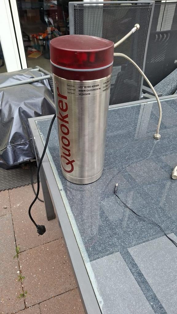Quooker vat+kraan, Ophalen, Gebruikt, Aardgas, Boiler