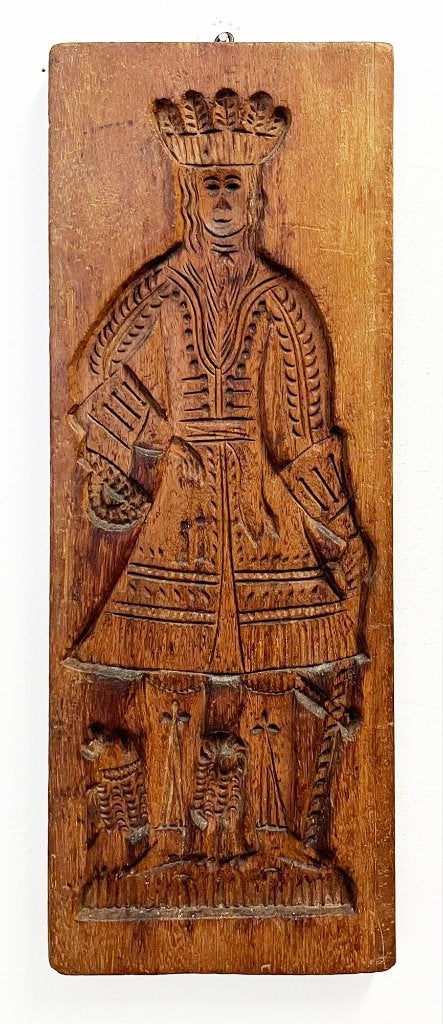 antieke speculaasplank of koekplank  2-zijdig, Antiek en Kunst, Ophalen