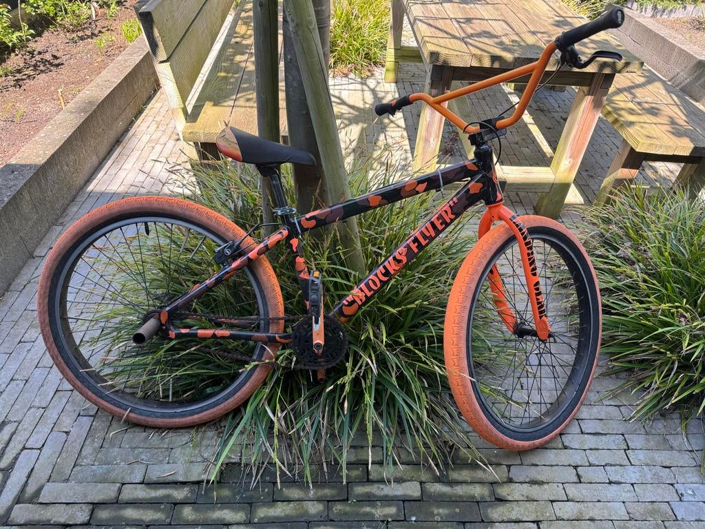 SE Bikes Blocks Flyer BMX OPKNAPPER, Fietsen en Brommers, Ophalen, 24 inch of meer, Gebruikt, Staal