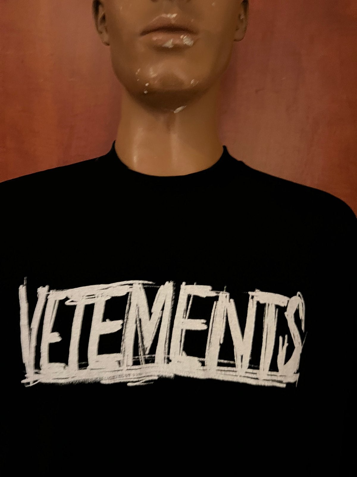 Vetements limited edition shirt maat L origineel zgan, Maat 52/54 (L), Zwart, G, Ophalen of Verzenden