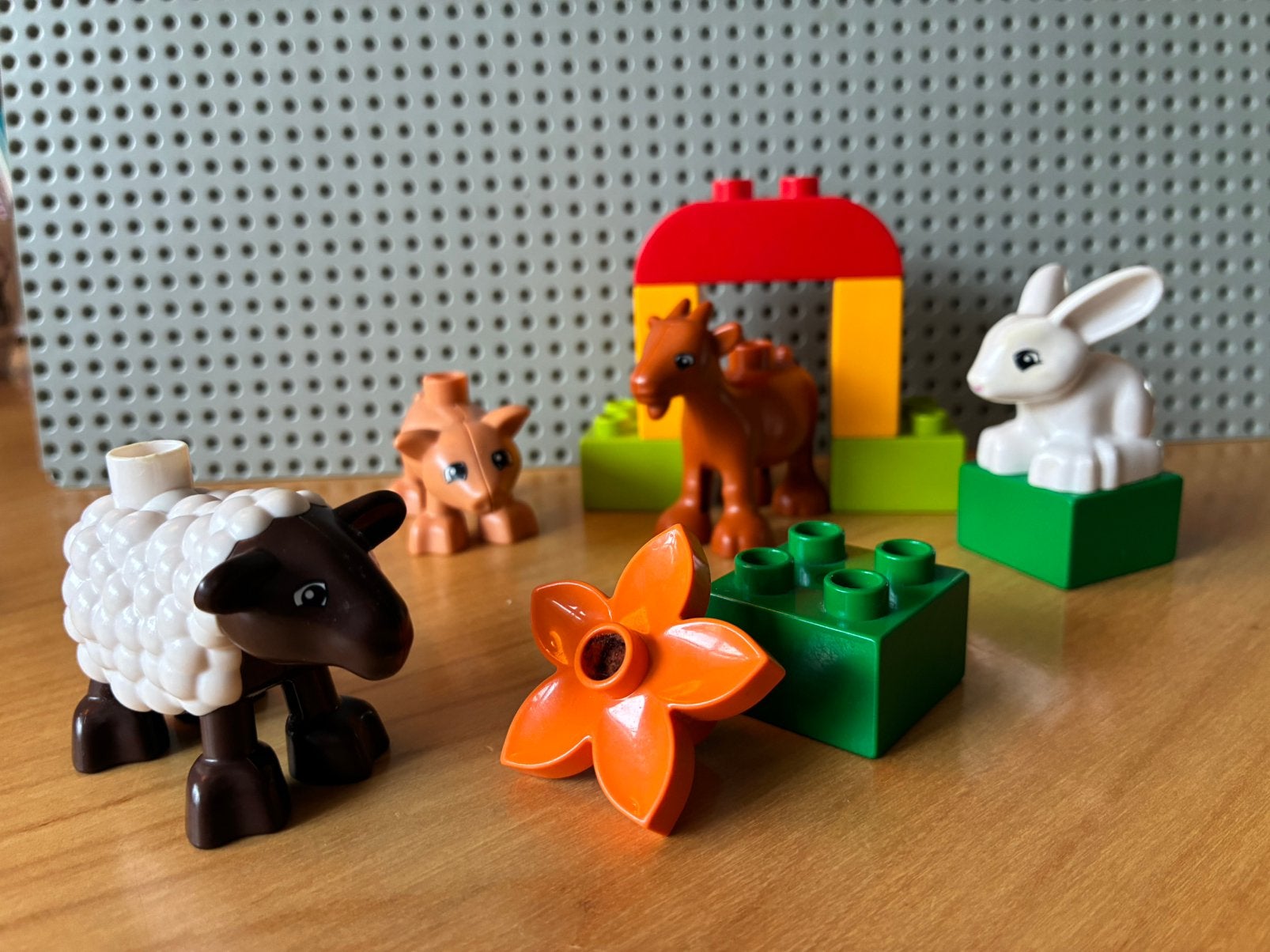 DUPLO boerderijdieren, Ophalen, Zo goed als nieuw, Duplo