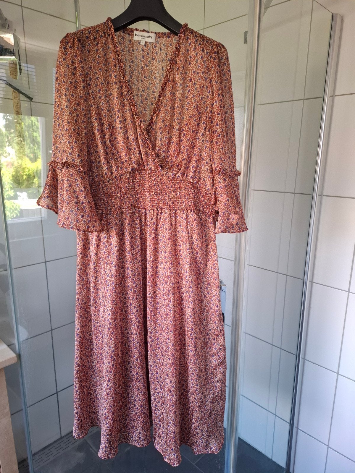 Heerlijk zomerjurkje van LOLLY'S LAUNDRY, mt L, Ophalen of Verzenden, Zo goed als nieuw, Maat 38/40 (M), Rood