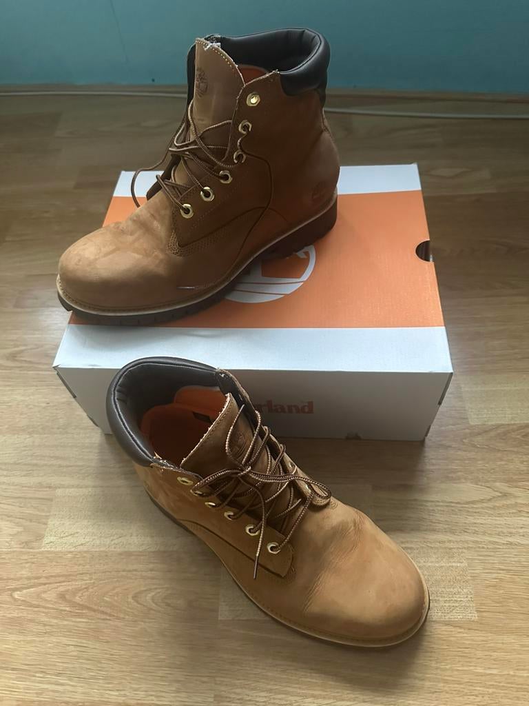Timberland maat 43, Ophalen, Zo goed als nieuw, Bruin, Boots