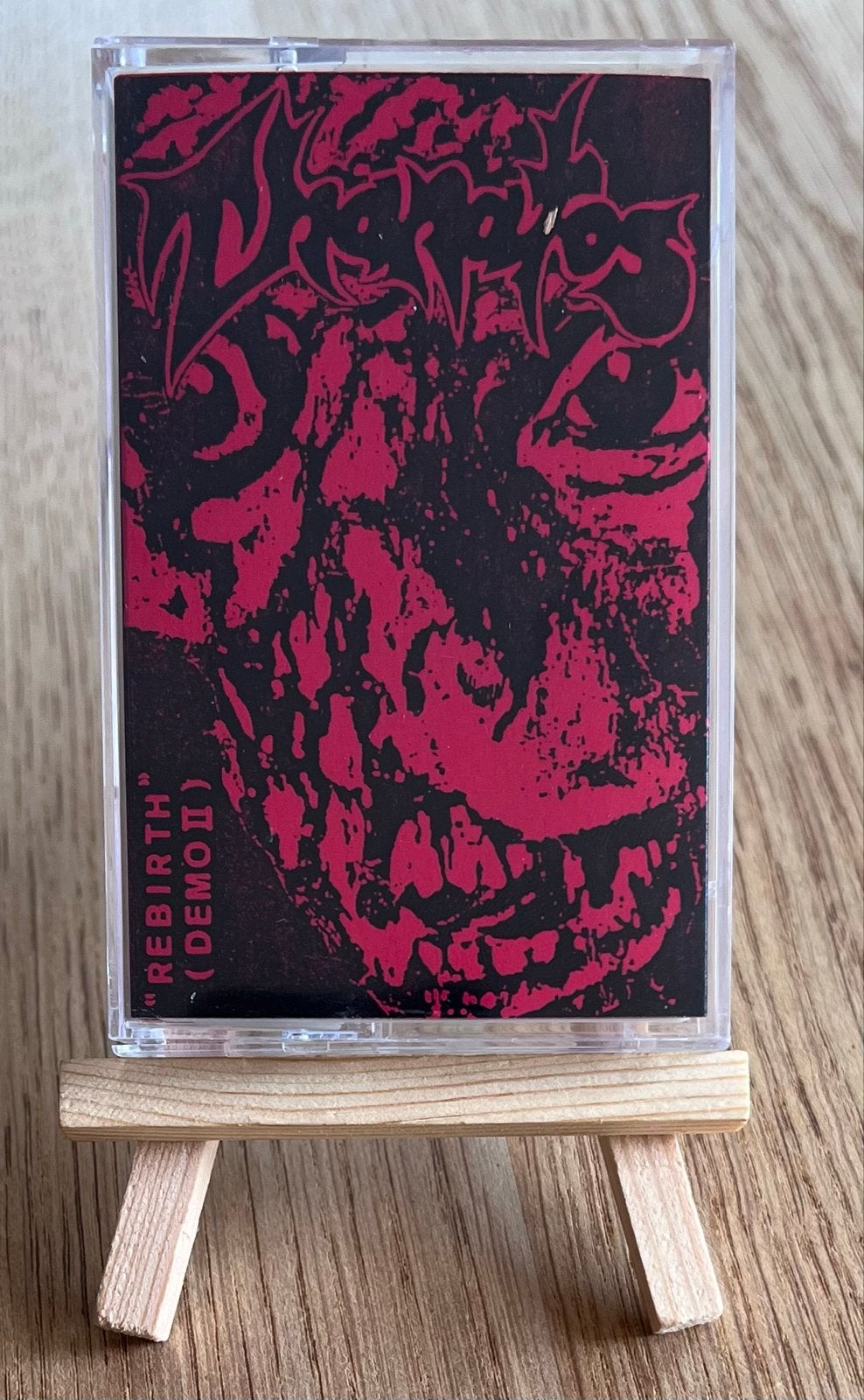 Thanatos - Rebirth (Demo II) Cassette Tape, Cd's en Dvd's, 1 bandje, Ophalen of Verzenden, Zo goed als nieuw, Origineel