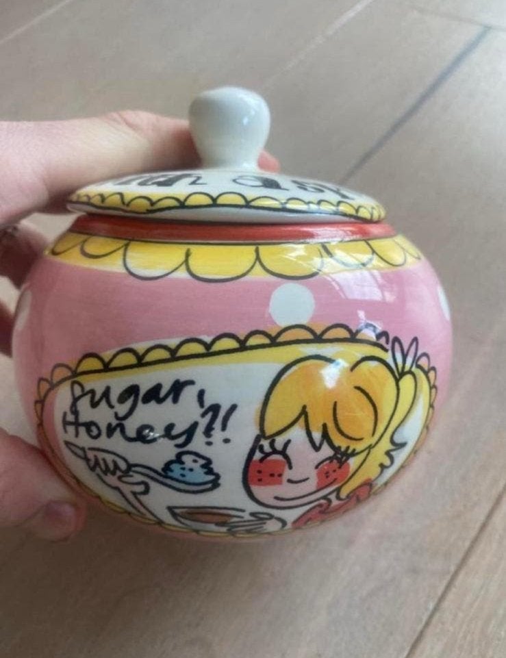 Blond amsterdam suikerpot, Overige typen, Ophalen of Verzenden, Zo goed als nieuw, Modern