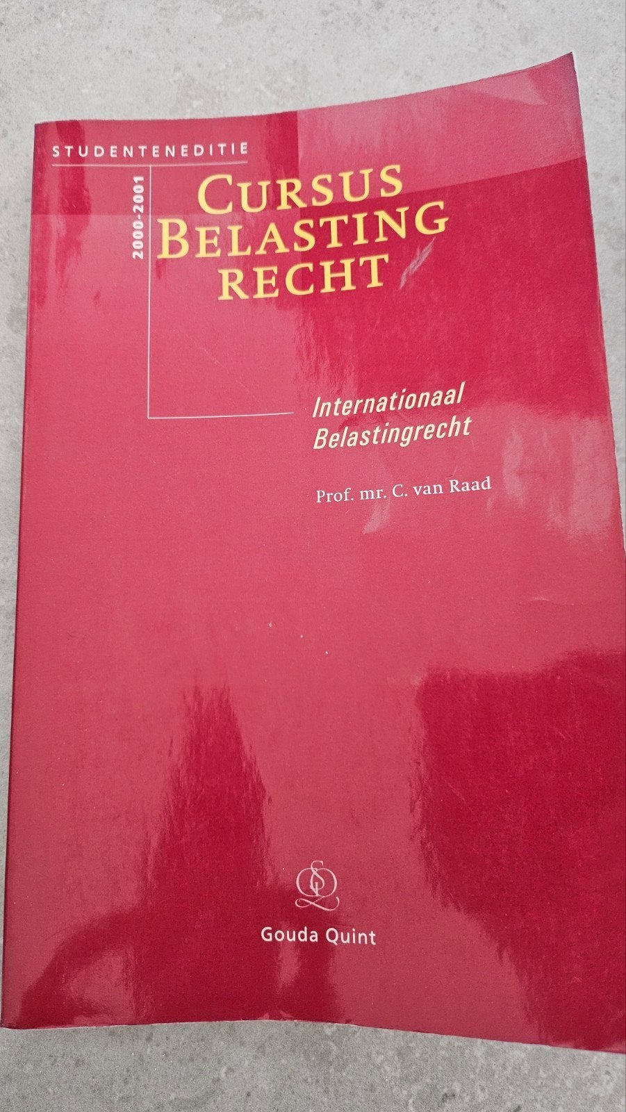 Cursus Belastingrecht: Internationaal Belastingrecht, Boeken, Studieboeken en Cursussen, Ophalen of Verzenden