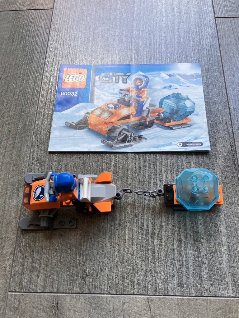 LEGO City Arctic Sneeuwscooter - 60032, City, Lego, Compleet, Ophalen of Verzenden