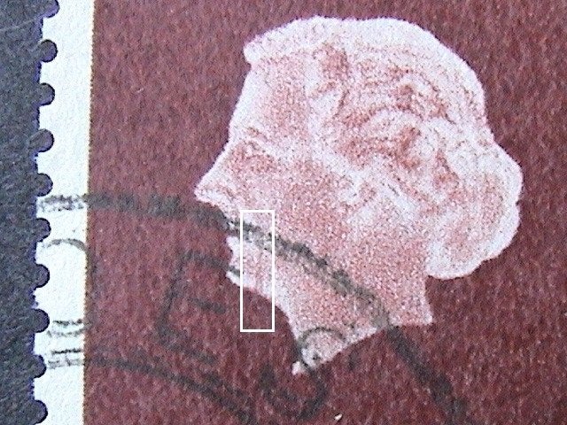Plaatfout 617 , gestempeld., Ophalen of Verzenden, Na 1940, Gestempeld