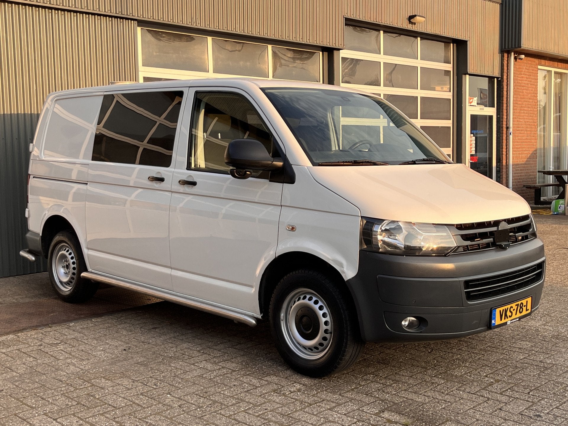 Volkswagen Transporter 2.0 TDI L1H1 Marge Btw vrij 140pk Dsg, Euro 5, Stof, Gebruikt, Zwart