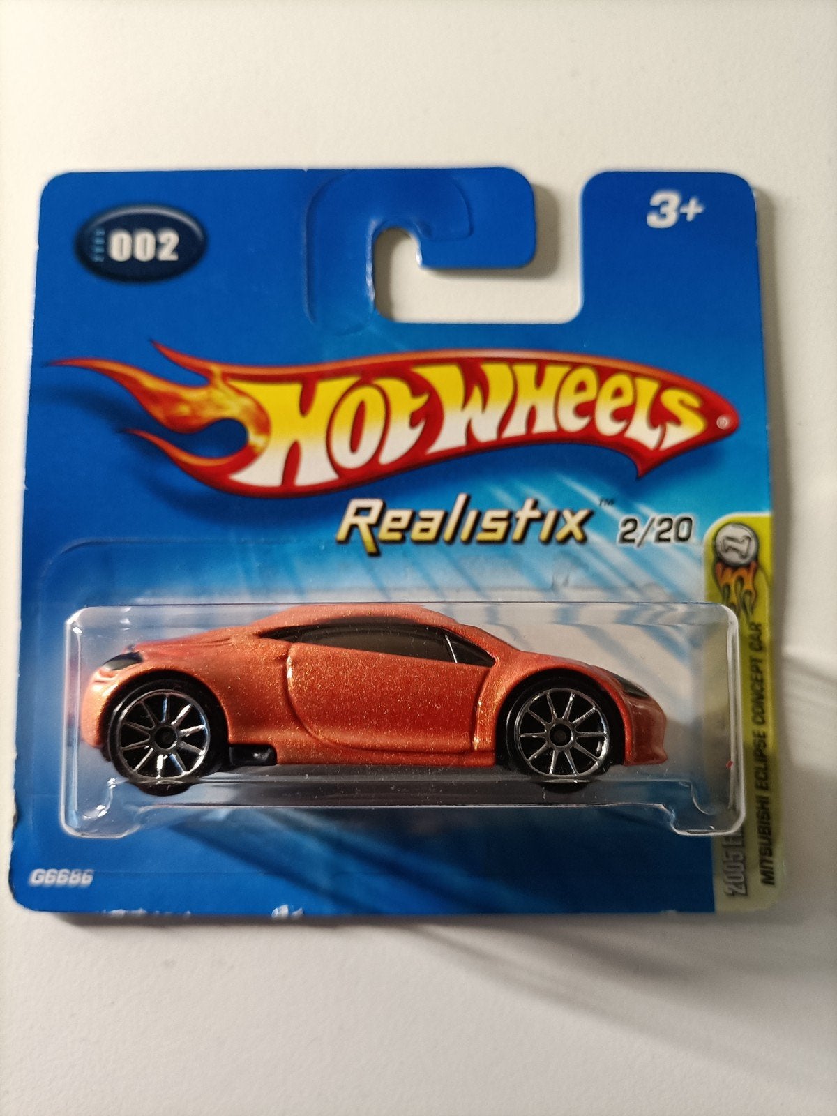 Hot Wheels Realistix Mitsubishi Eclipse Concept Car, Ophalen of Verzenden, Nieuw, Auto