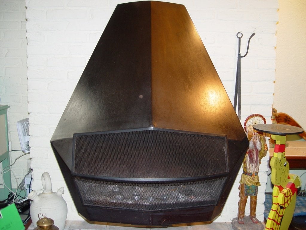 Kachel-Allesbrander, Ophalen, Gebruikt, Hangend, Hout