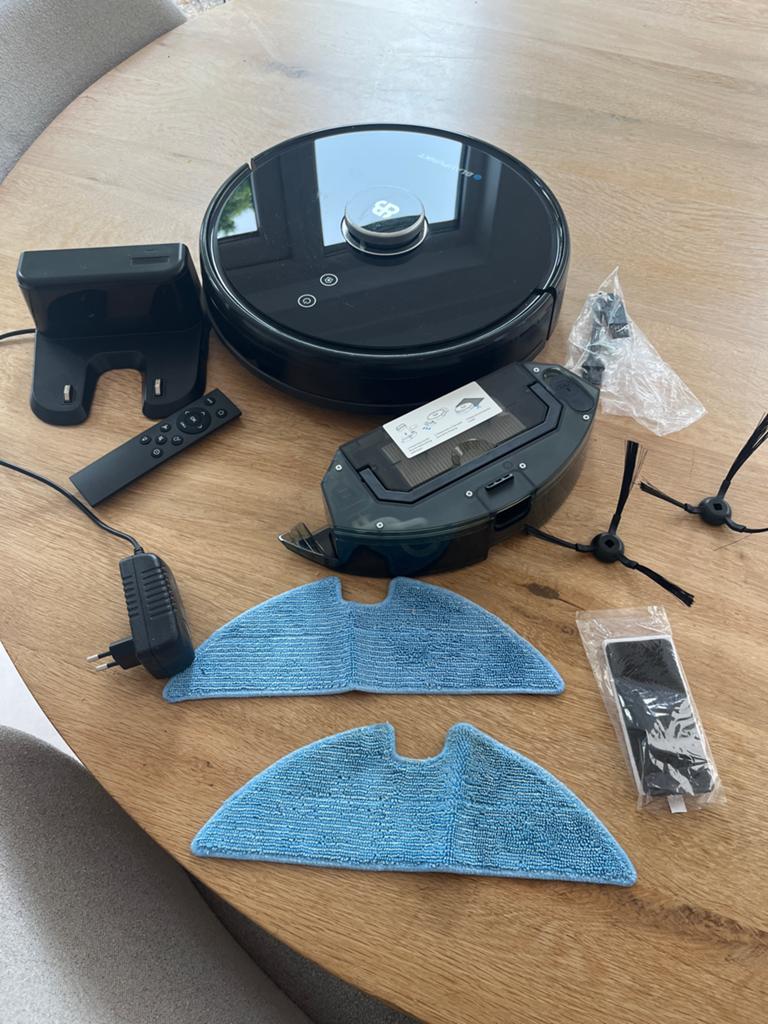 Blaupunkt BlueBot Robotstofzuiger met Dweilfunctie, Ophalen, Overige merken, Draadloos, Zo goed als nieuw