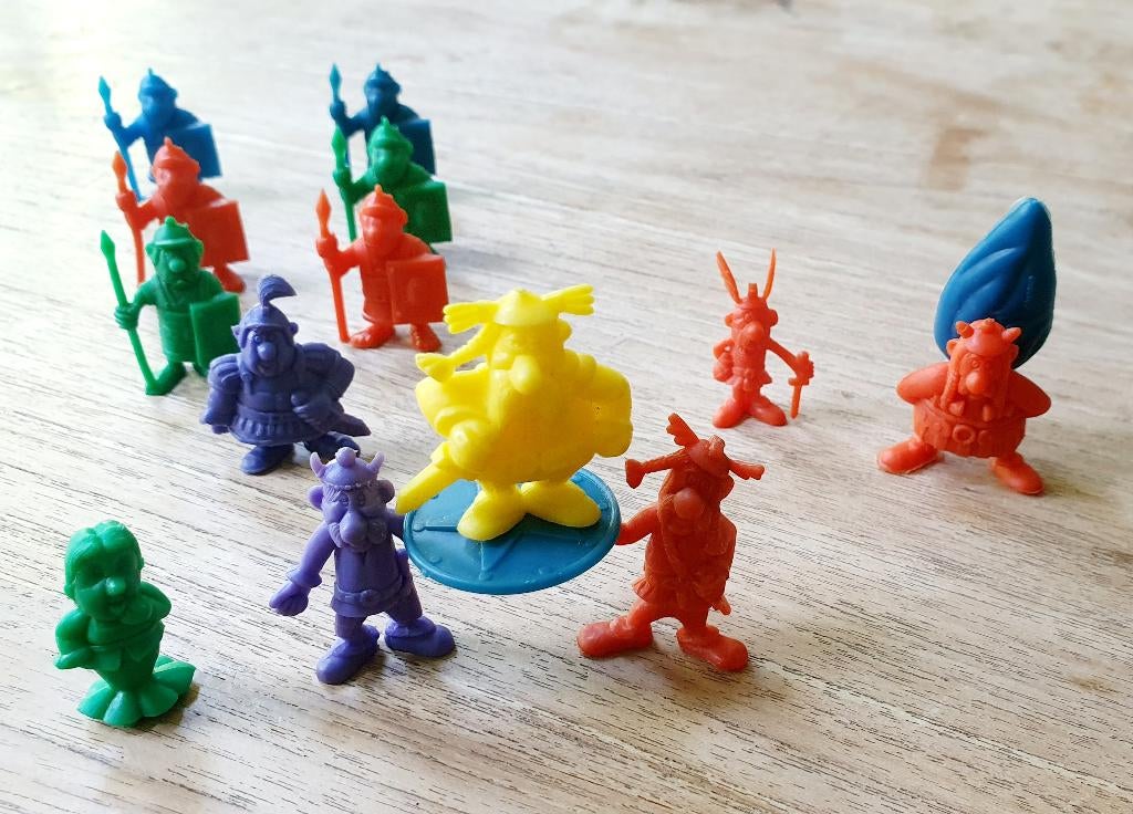 Asterix en Obelix poppetjes, Meerdere stripboeken, Ophalen of Verzenden, Zo goed als nieuw