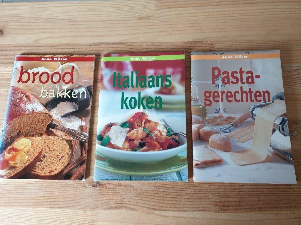 Set 3 Kookboekjes van Anne Wilson, Boeken, Ophalen of Verzenden, Gelezen, Italië