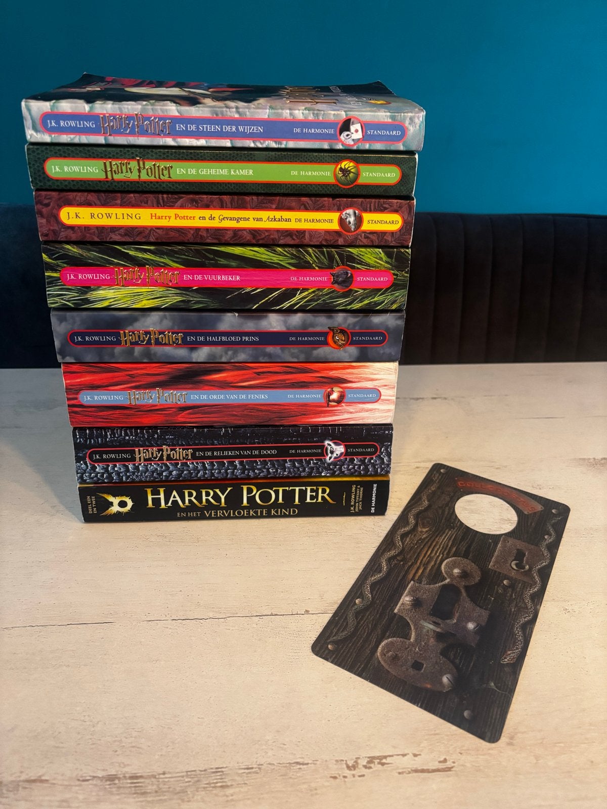 Complete Harry Potter Boekenserie (8 boeken), Ophalen of Verzenden, Zo goed als nieuw