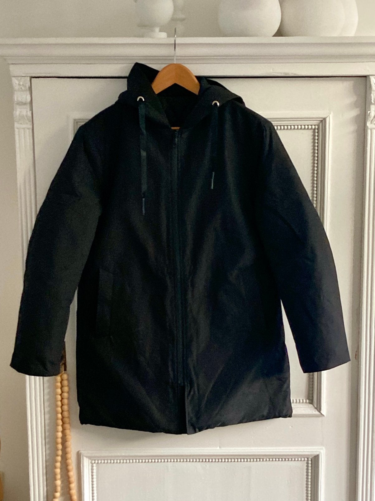 Zwarte Nieuwe Winterjas met Capuchon, Ophalen of Verzenden, Nieuw, Maat 56/58 (XL), Zwart