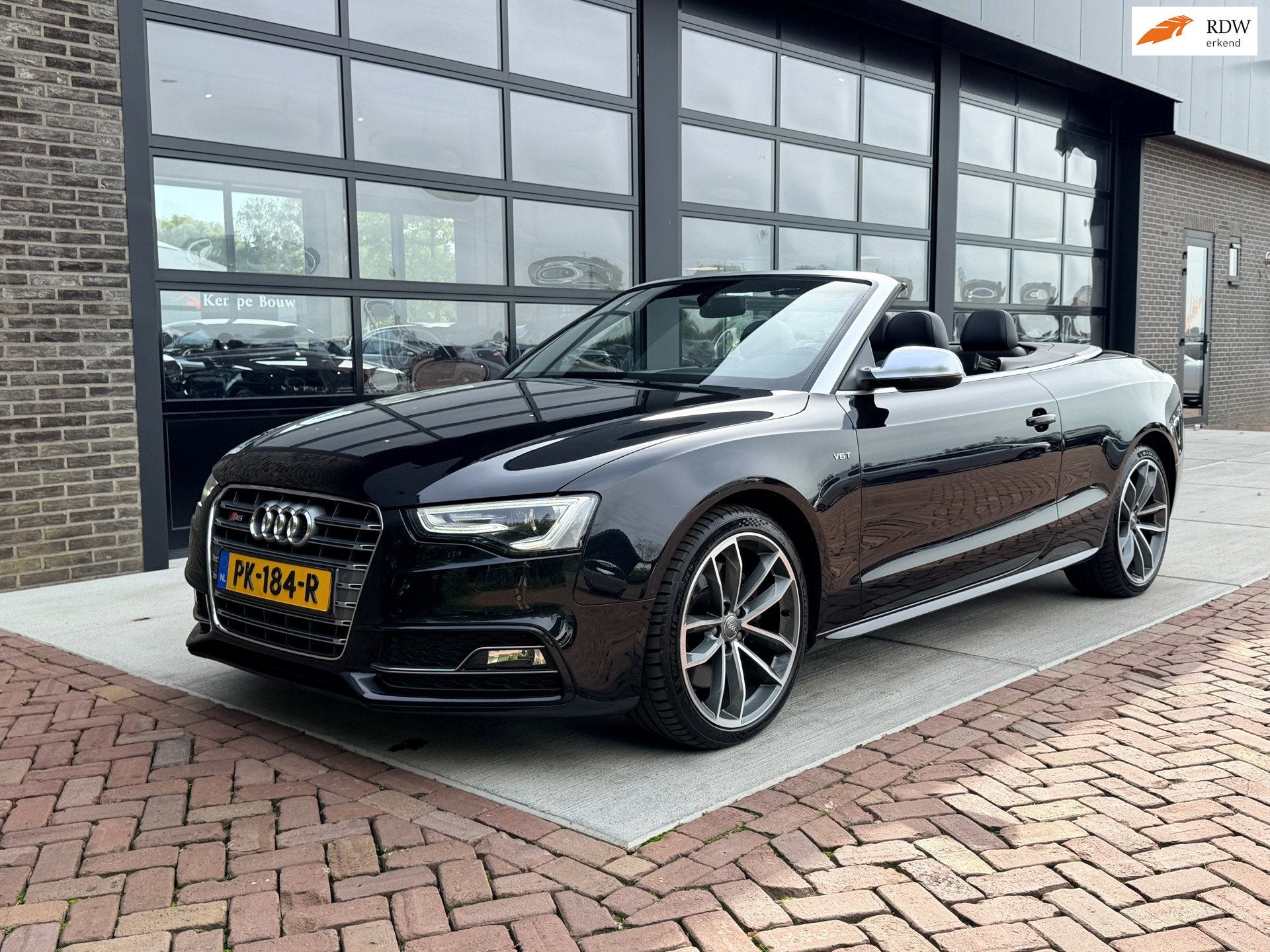 Audi A5 Cabriolet 3.0 TFSI S5 quattro Pro Line | Airscarf |, Auto's, Automaat, Euro 5, Gebruikt, Zwart