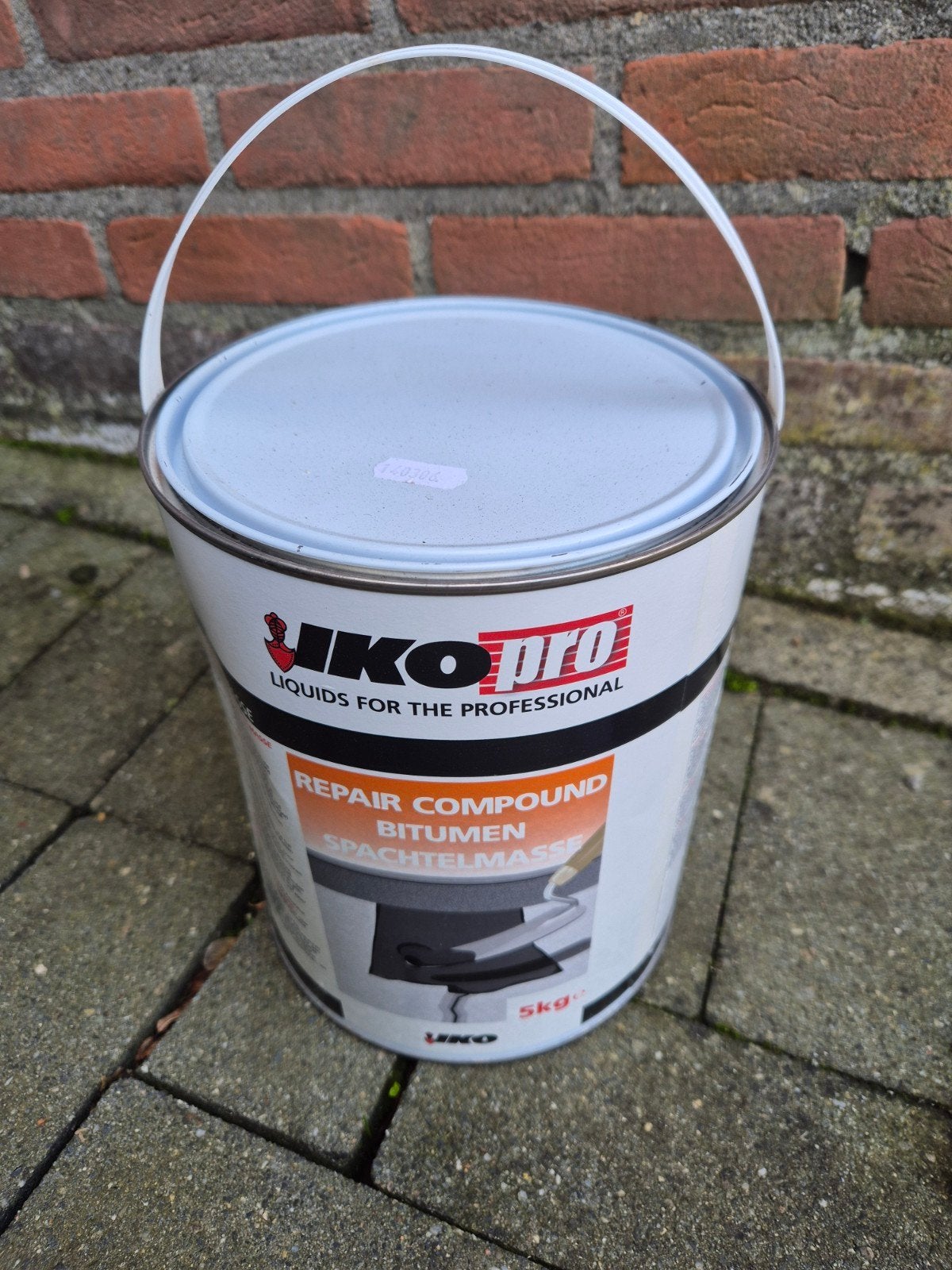 Iko pro dakpasta 5 kg helemaal nieuw, Ophalen, Nieuw, Wit