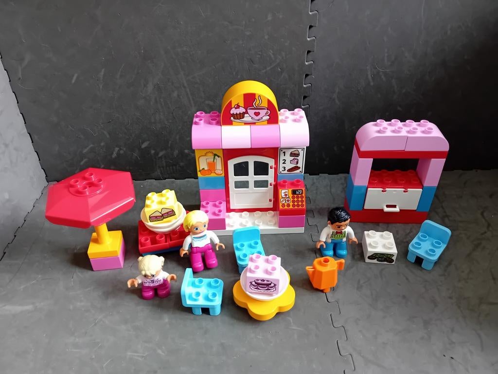 Lego Duplo 10587 Lunchroom Cafe, Inclusief minifiguren, Gebruikt, ., Ophalen of Verzenden