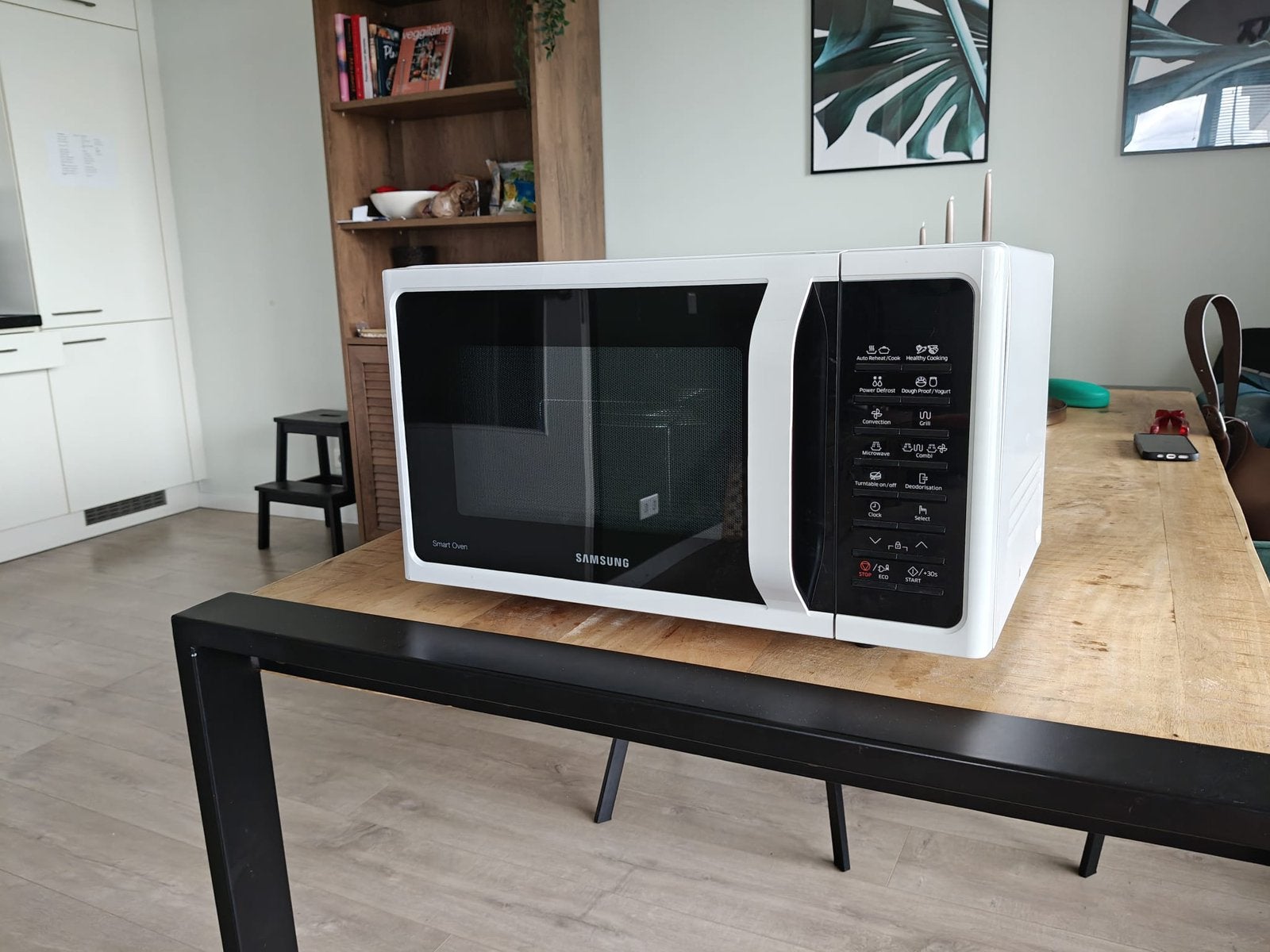 Samsung smart combi oven/magnetron, Witgoed en Apparatuur, Magnetrons, Ophalen, Combimagnetron, Hete lucht, Zo goed als nieuw