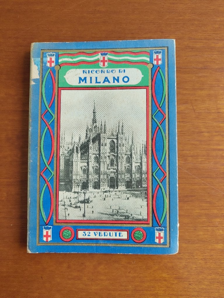 Ricordo di Milano - oud kaartenboekje, Antiek en Kunst, Ophalen of Verzenden, Nvt