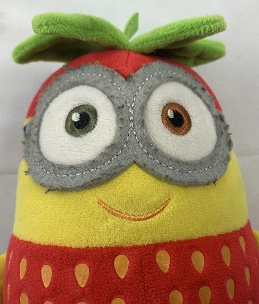 Minions aardbei fruit Jakala stoffen pop pluche figuur, Coolsingel 104, 3011 AG Rotterdam, Netherlands, Overige merken, Overige typen