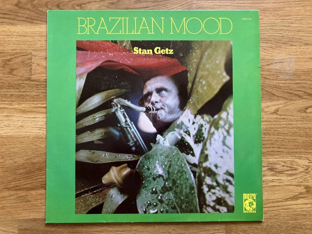 Stan Getz / Brazilian Mood, Cd's en Dvd's, Vinyl | Jazz en Blues, 1980 tot heden, Overige formaten, Ophalen of Verzenden, Zo goed als nieuw