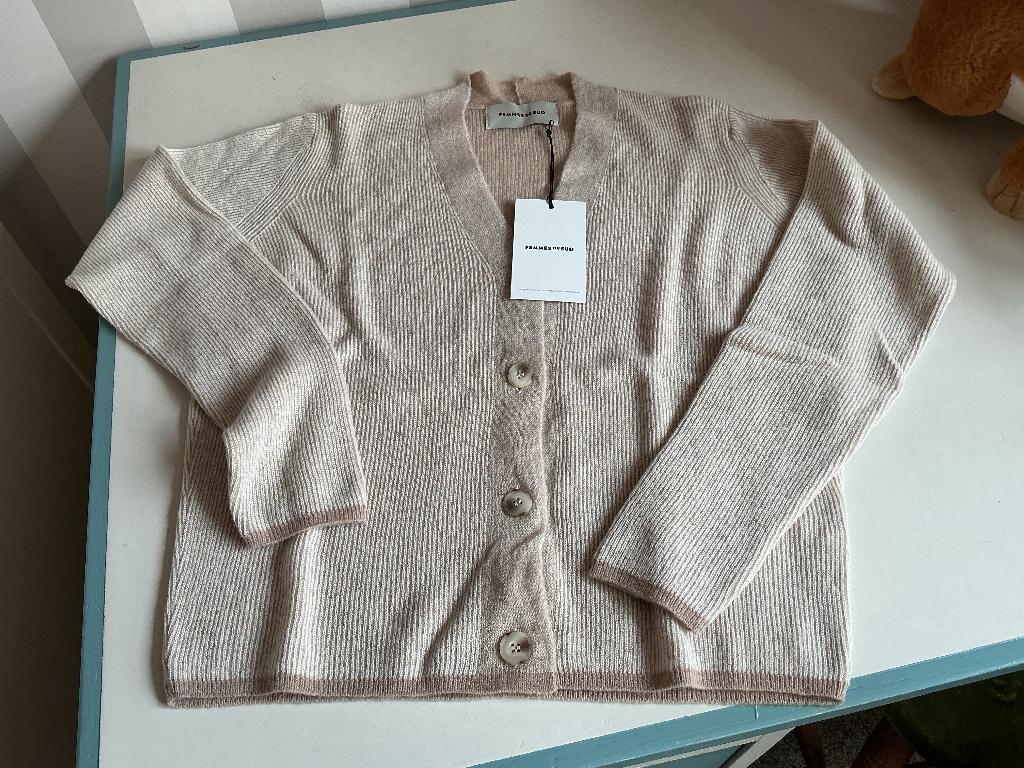 Femmes du sud vestje, Verzenden, Beige, Maat 42/44 (L), Nieuw