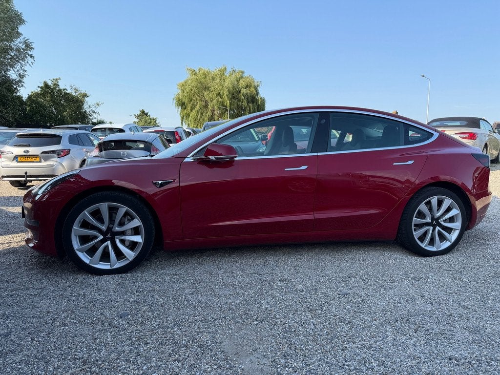 Tesla Model 3 Long Range AWD 75 kWh FSD VolOptie Garantie Ze, Auto's, Tesla, Automaat, 84 €/maand, Stoelverwarming, Hatchback