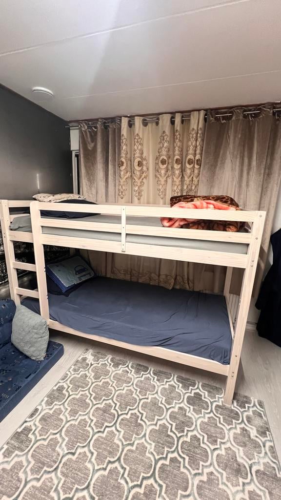 Stapelbed, Ophalen, 90 cm, 160 tot 180 cm, Tweepersoons