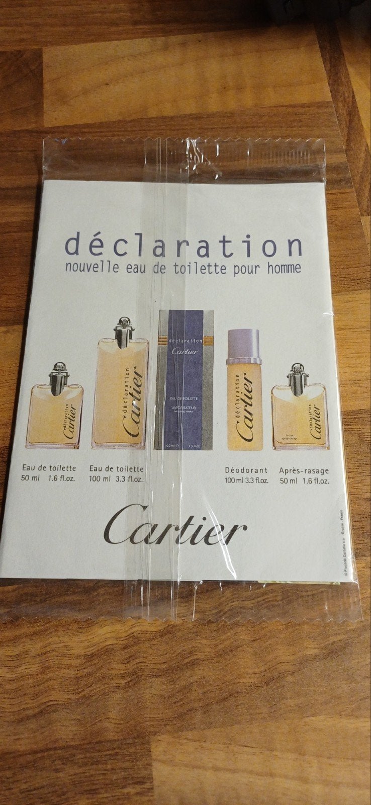 Cartier Déclaration Eau de Toilette voor Heren - Sample, Ophalen of Verzenden, Zo goed als nieuw