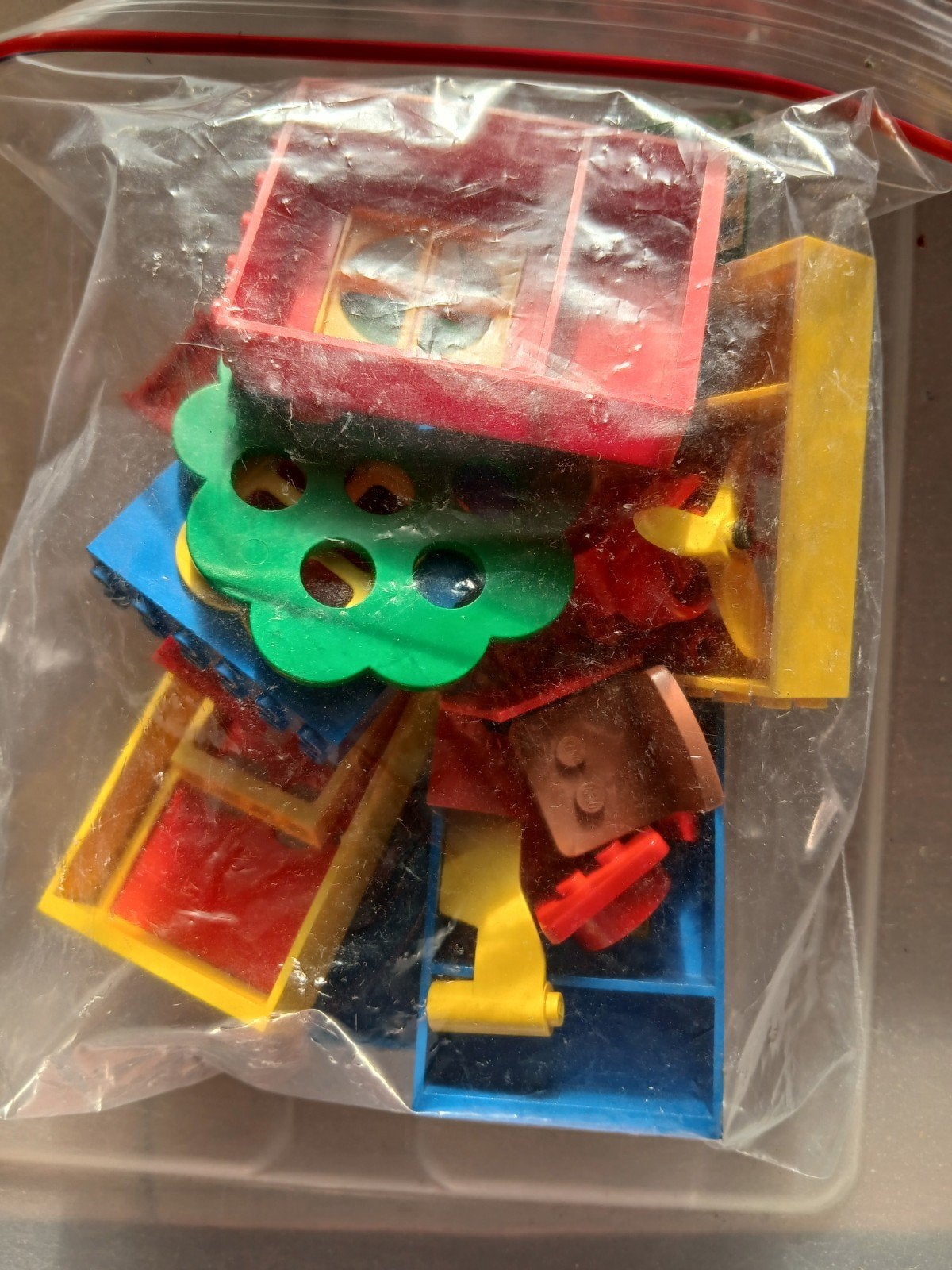 Lego Fabuland onderdelen in zakje, Ophalen of Verzenden, Gebruikt, Losse stenen, Lego