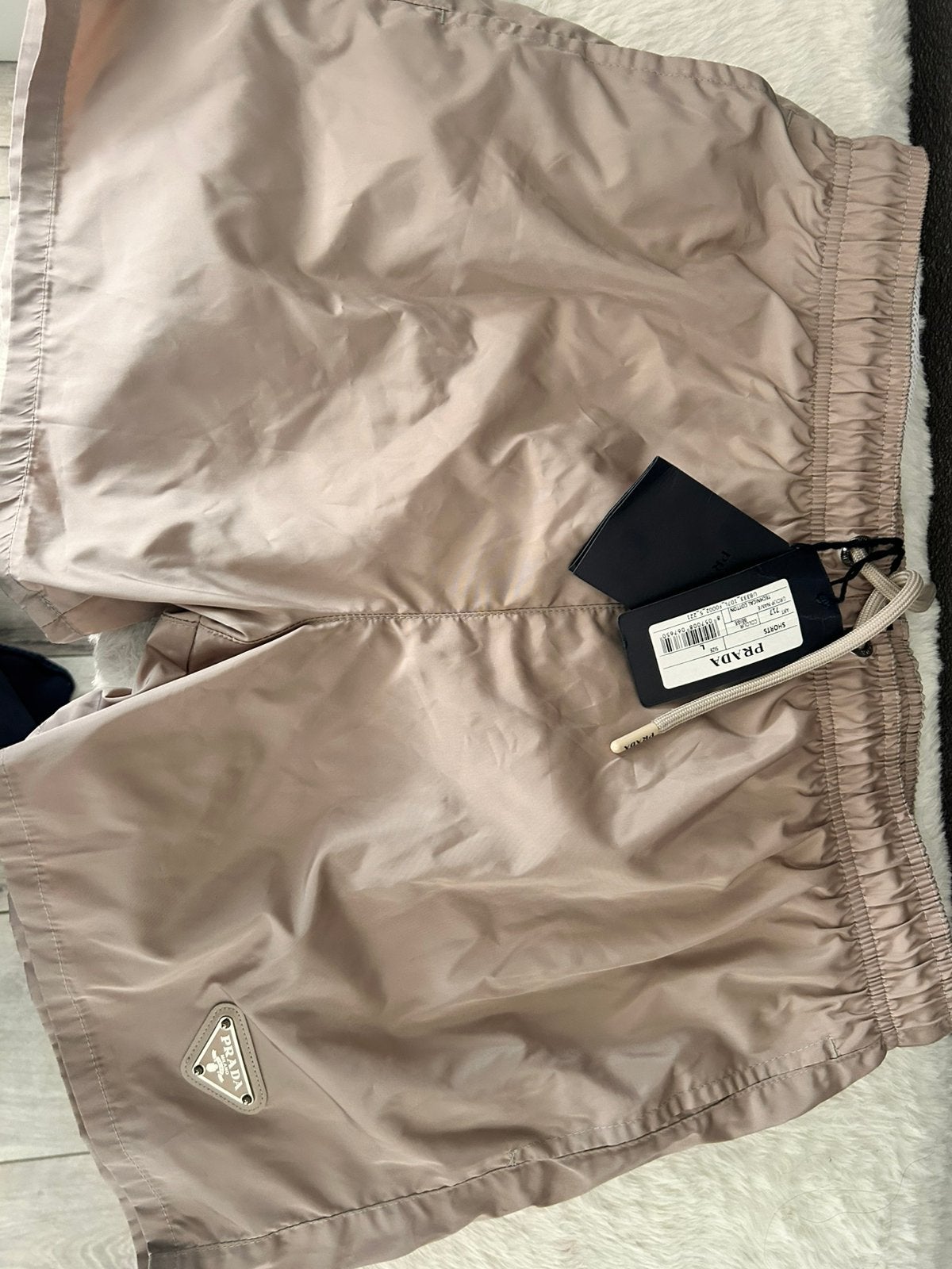 Nieuwe Prada broekje zwembroek maat L, Kleding | Heren, Ophalen of Verzenden, Beige