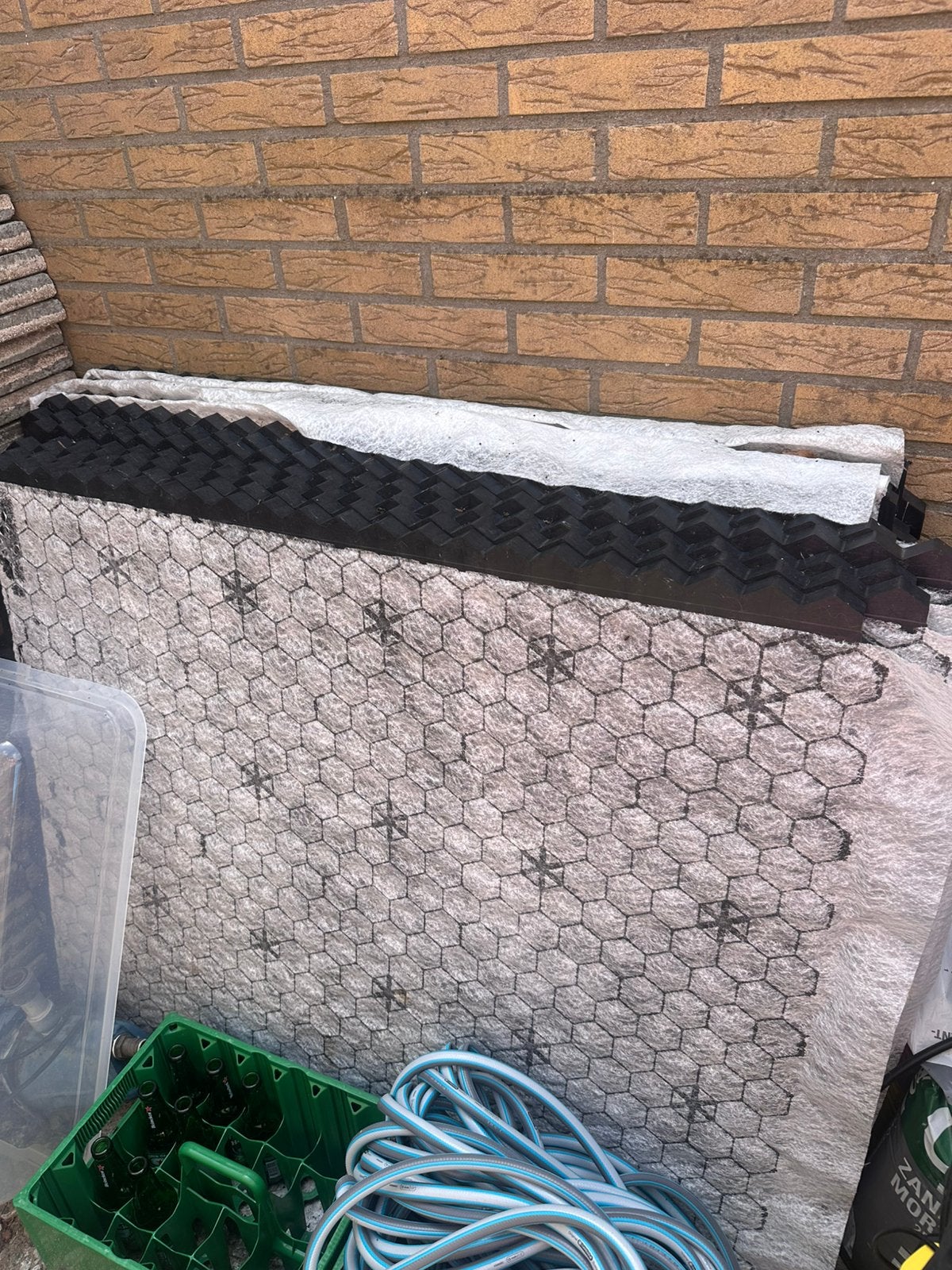Grindplaten 10 stuks 120x100x3 cm, Ophalen, Zo goed als nieuw, Overige materialen, Overige typen