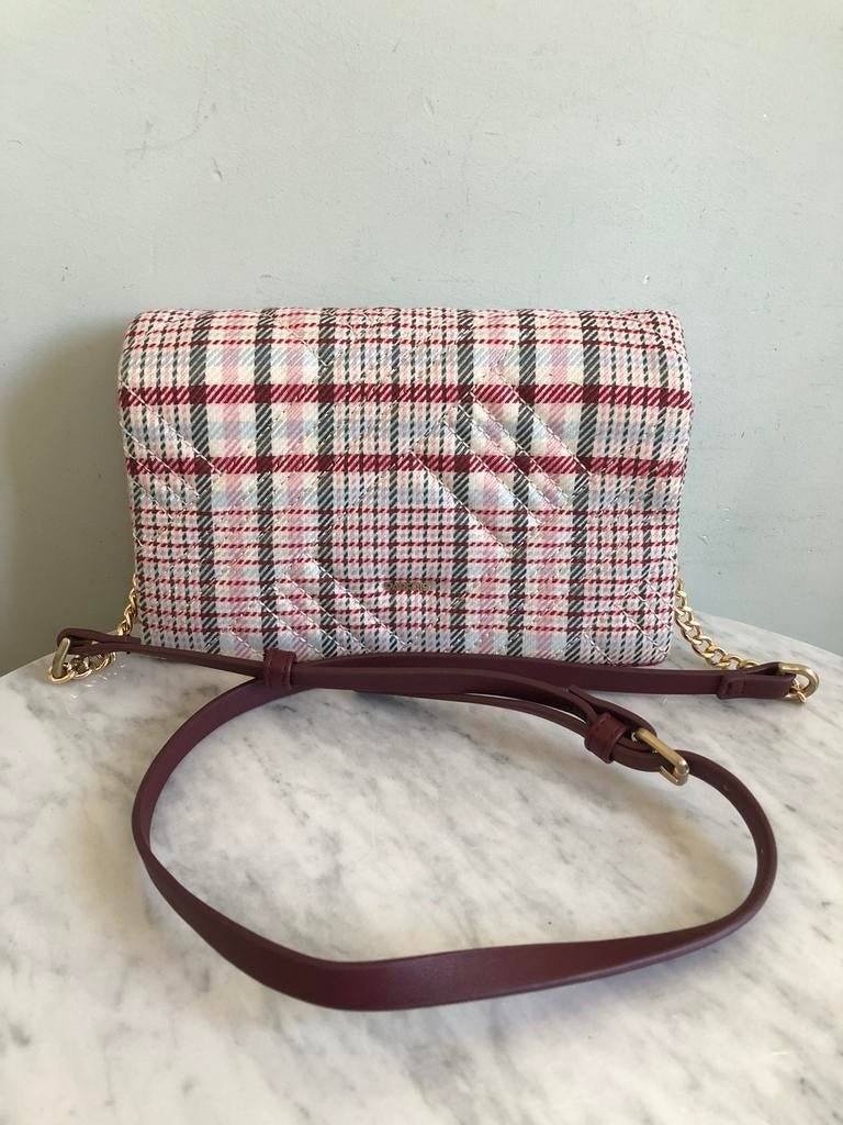 Nieuw Parfois crossbodytas, geruite stof, 22x15 cm., Ophalen of Verzenden, Nieuw, Schoudertasje