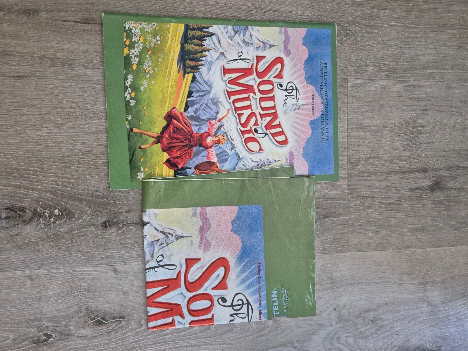 Musical - Sound of music programmaboekje, Ophalen of Verzenden, Zo goed als nieuw, Efteling