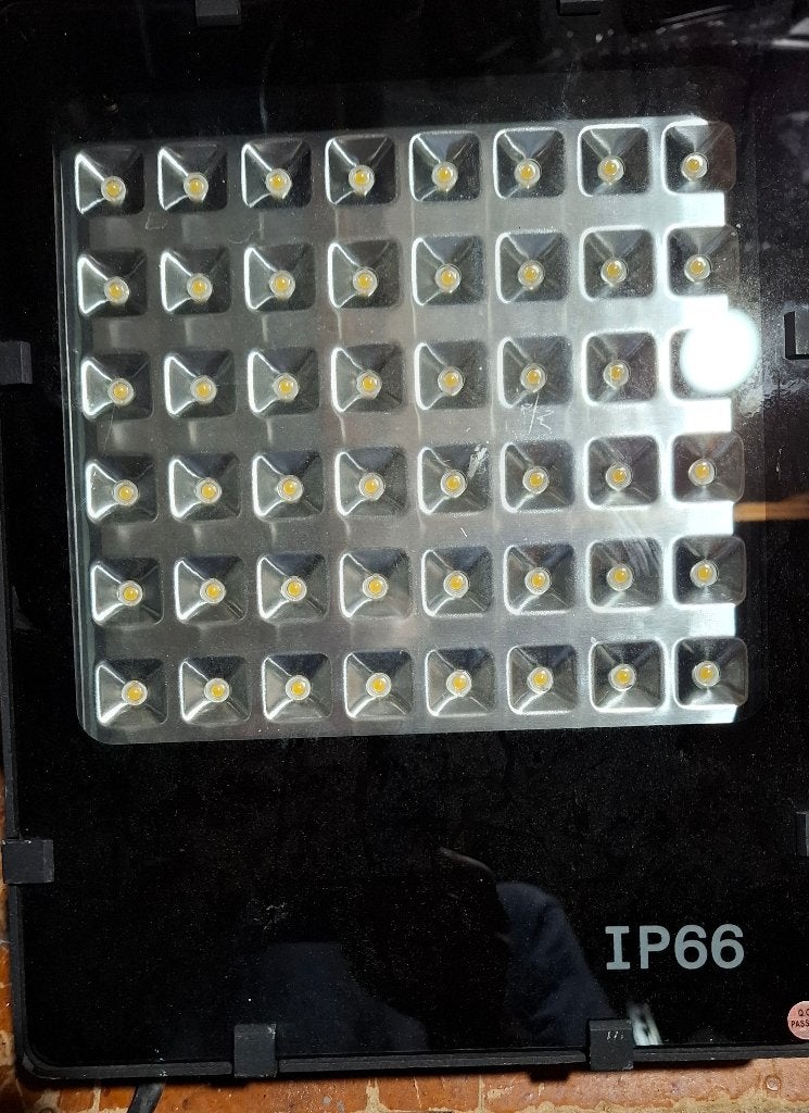 Professionele  Bouwlamp led, Ophalen of Verzenden, Zo goed als nieuw, Minder dan 50 watt, Armatuur