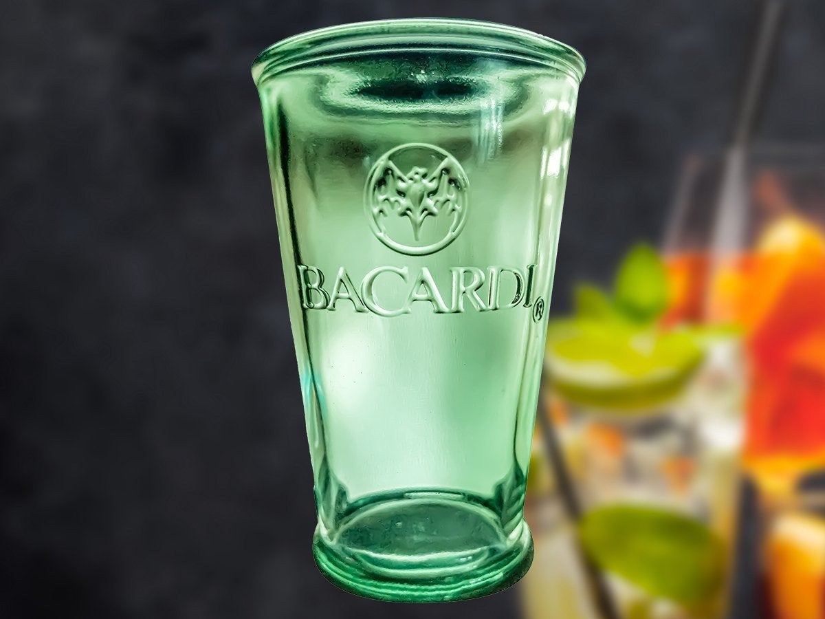 Originele Bacardi glazen, Ophalen of Verzenden, Nieuw, Frisdrankglas