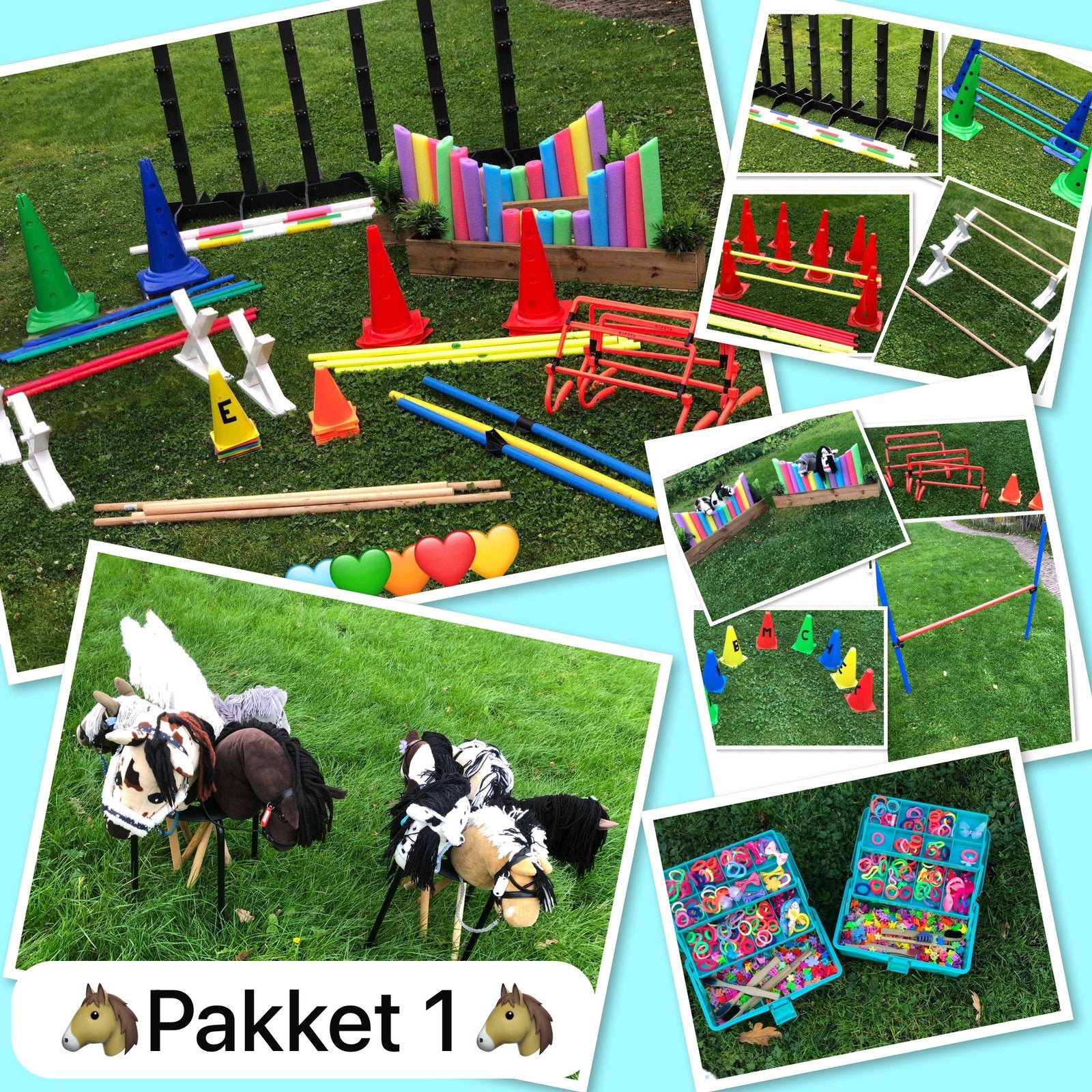 Hobby horses / hindernissen verhuur te huur stokpaardjes, Ophalen, Zo goed als nieuw, Overige